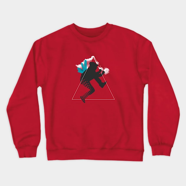 Flying Crewneck Sweatshirt by Beardedguy